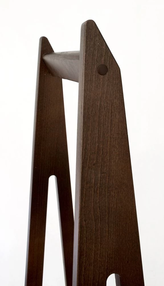 Стремянка деревянная Hoz-Block Стиль 5 ступеней Венге (арт. СДС-5В) от магазина ЛесКонПром.ру