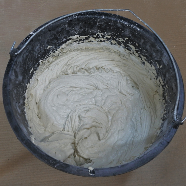 Шпаклевка цементная Боларс 5 кг светло-бежевая от магазина ЛесКонПром.ру