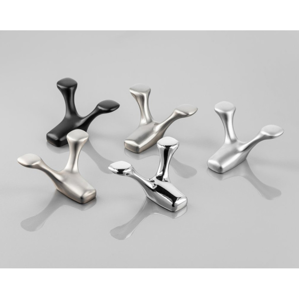 Крючок мебельный GT TOLEDO B алюминий от магазина ЛесКонПром.ру