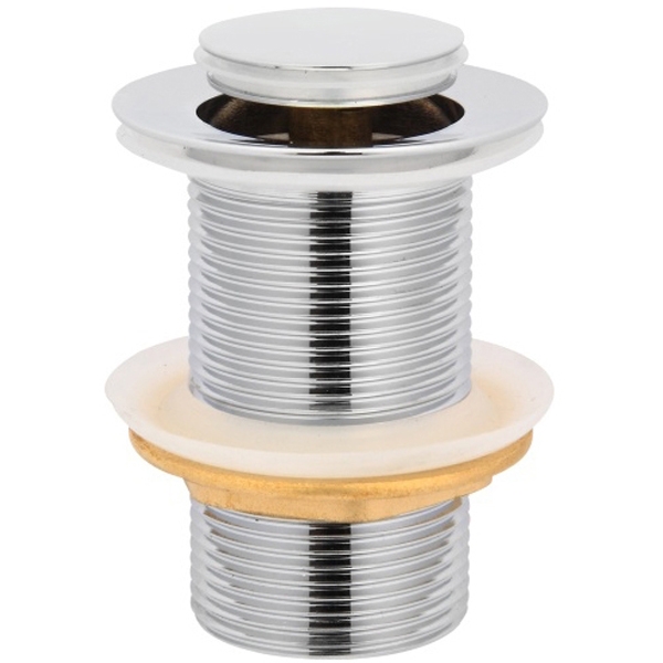 Донный клапан CeramaLux RD014 Click-Clack Хром от магазина ЛесКонПром.ру