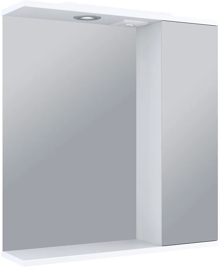 Зеркало Emmy Джерси 65 R, с подсветкой от магазина ЛесКонПром.ру