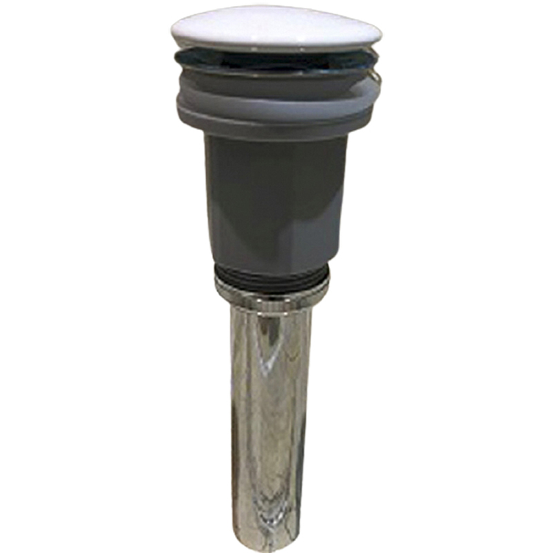 Донный клапан CeramaLux RD020 Белый от магазина ЛесКонПром.ру