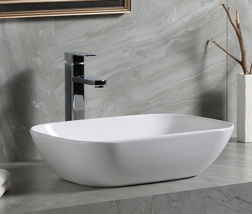 Накладная раковина Mira MR-5004 Белая от магазина ЛесКонПром.ру