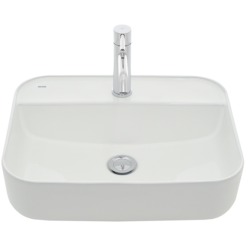 Раковина AQUAme 50 AQM5001 Белая глянцевая от магазина ЛесКонПром.ру