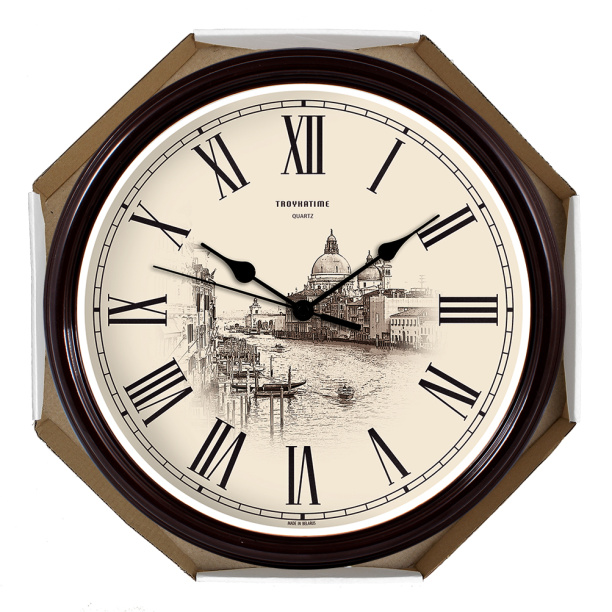 Часы настенные круглые Венеция d31 см от магазина ЛесКонПром.ру