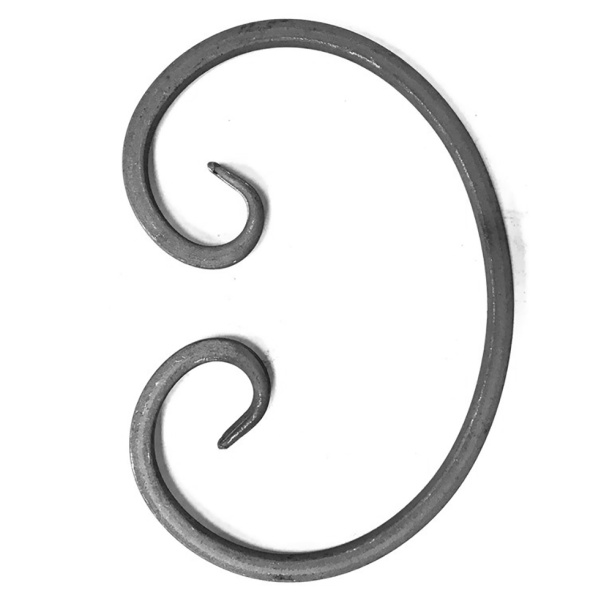 Завиток С из 10х10 мм 240х160 мм от магазина ЛесКонПром.ру