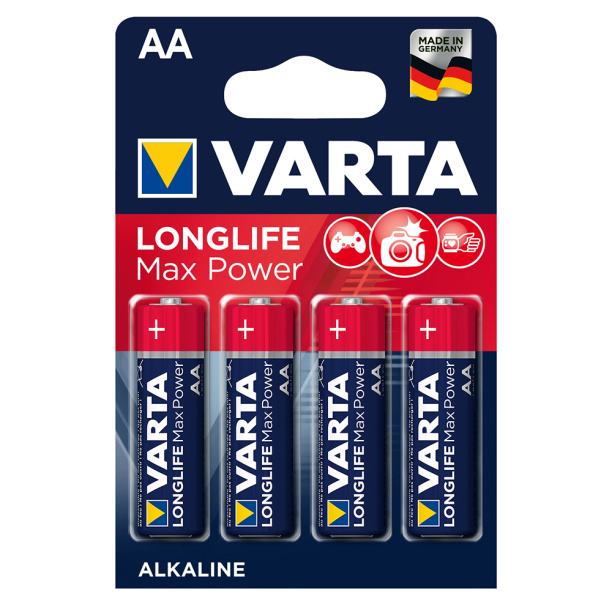 Батарейка VARTA Max Power LR6 АА 4 шт от магазина ЛесКонПром.ру