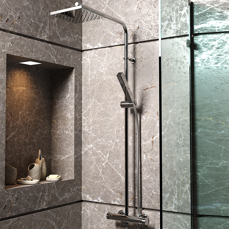 Душевая система Paini Fluxio 43CR689TH2L90P1 Хром от магазина ЛесКонПром.ру