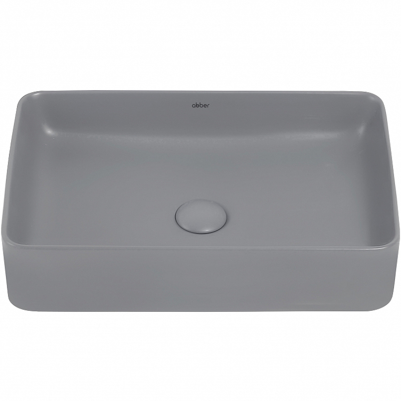 Раковина-чаша Abber Rechteck 51 AC2207MG Серая матовая от магазина ЛесКонПром.ру
