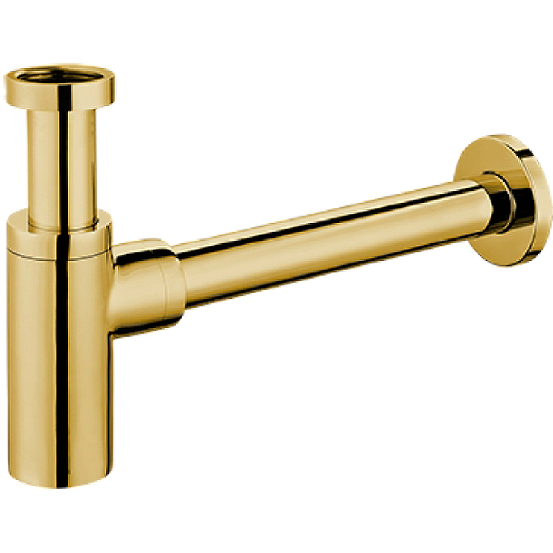 Сифон для раковины SantiLine SL-116 Золото от магазина ЛесКонПром.ру