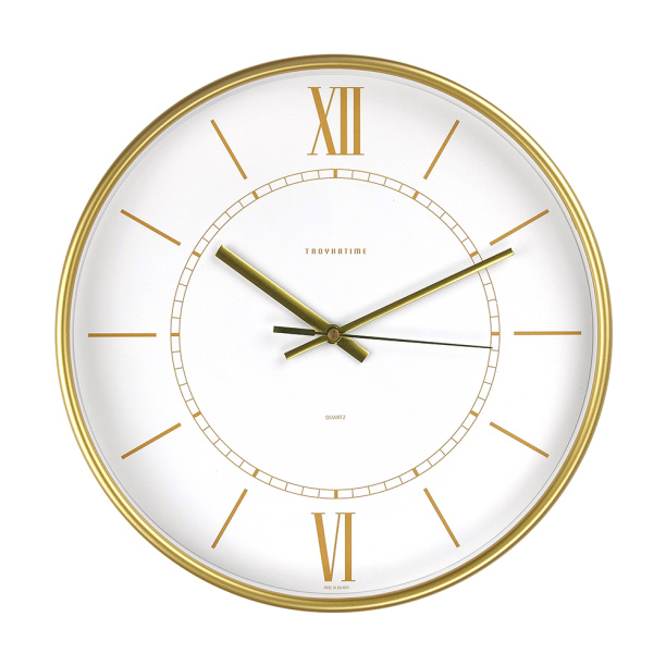 Часы настенные Тройка Золото d30,8 см от магазина ЛесКонПром.ру