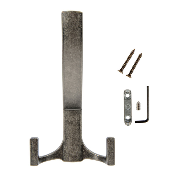 Крючок мебельный KERRON 0340 старинный черненый цинк от магазина ЛесКонПром.ру