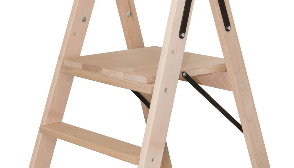 Стремянка двухсторонняя деревянная со ступенями Hoz-Block Штукатур 2x10 ступеней (арт. СДДШ-10) от магазина ЛесКонПром.ру