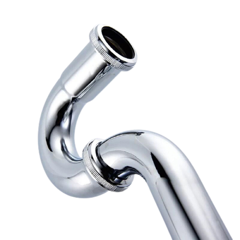 Сифон для раковины CeramaLux BC-068 Хром от магазина ЛесКонПром.ру