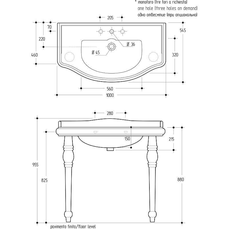 Раковина Migliore Bella 100 20600 Белая от магазина ЛесКонПром.ру