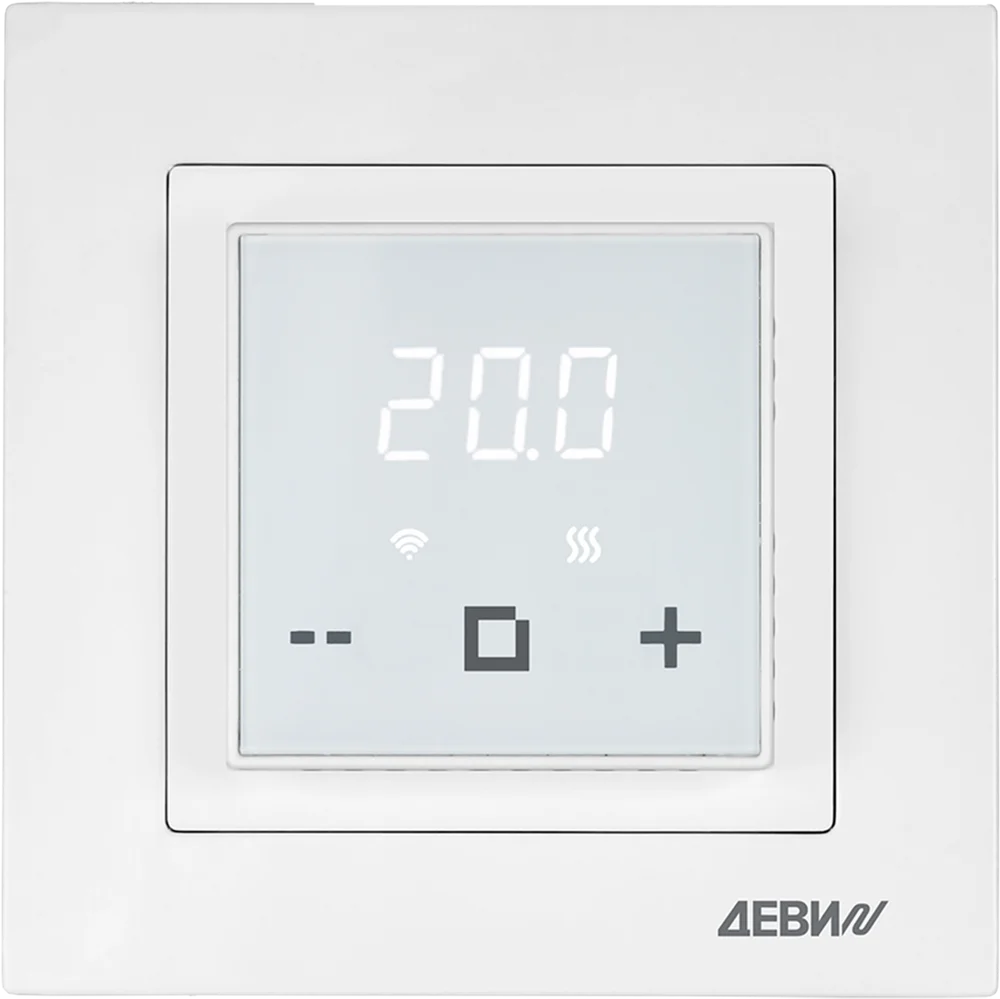 Терморегулятор Деви Classy белый от магазина ЛесКонПром.ру