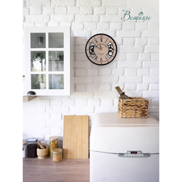 Часы настенные круглые Fancy67 Берег d30 см от магазина ЛесКонПром.ру