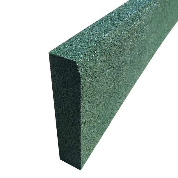 Бордюр резиновый зеленый 100х25х5 см от магазина ЛесКонПром.ру