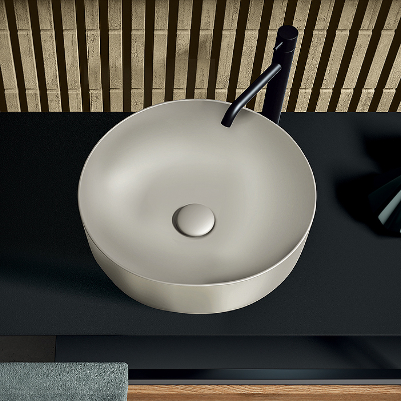 Раковина-чаша Kerasan Nolita 40 534459 Grigio matt от магазина ЛесКонПром.ру