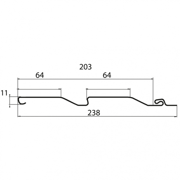 Сайдинг виниловый белый 3000x201 мм от магазина ЛесКонПром.ру