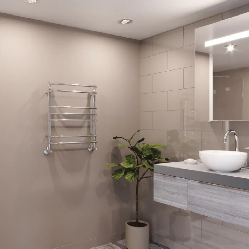 Водяной полотенцесушитель Lemark Luna 50х60 LM41607 Хром от магазина ЛесКонПром.ру