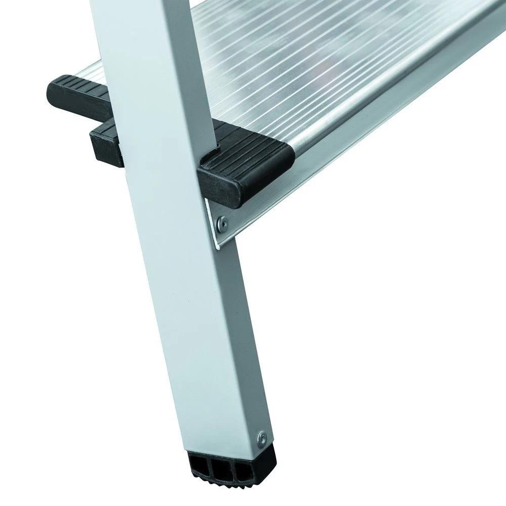 Стремянка стальная с широкой ступенью и органайзером Новая Высота 8 ступеней (арт. 1138108) от магазина ЛесКонПром.ру