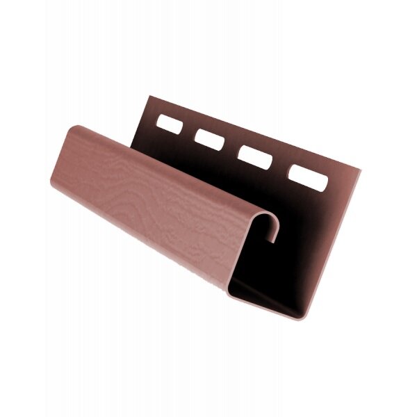 J-профиль Grand Line 3000 мм, темно-бежевый от магазина ЛесКонПром.ру