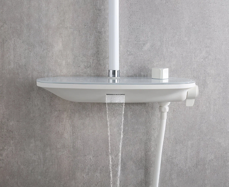 Душевая система Gappo G2495-88 Белая от магазина ЛесКонПром.ру