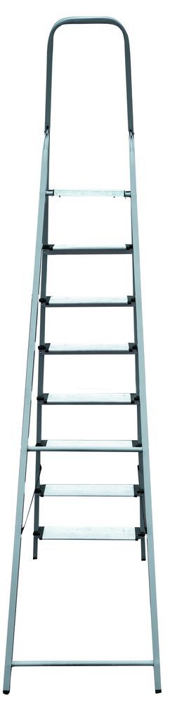 Стремянка стальная с широкой ступенью Новая Высота 8 ступеней (арт. 1137108) от магазина ЛесКонПром.ру