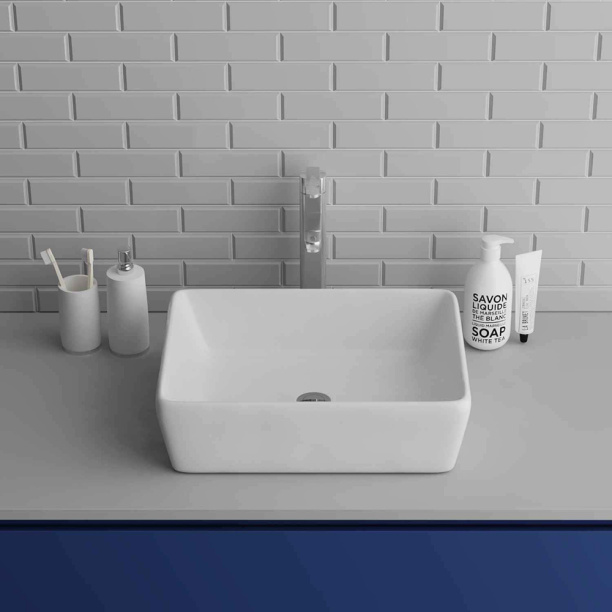 Раковина на столешницу GROSSMAN 48х37х13 см белый от магазина ЛесКонПром.ру