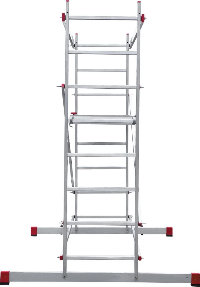 Алюминиевая Вышка-тура НОВАЯ ВЫСОТА с рабочей высотой до 3,3 м. Арт. 1410208 от магазина ЛесКонПром.ру