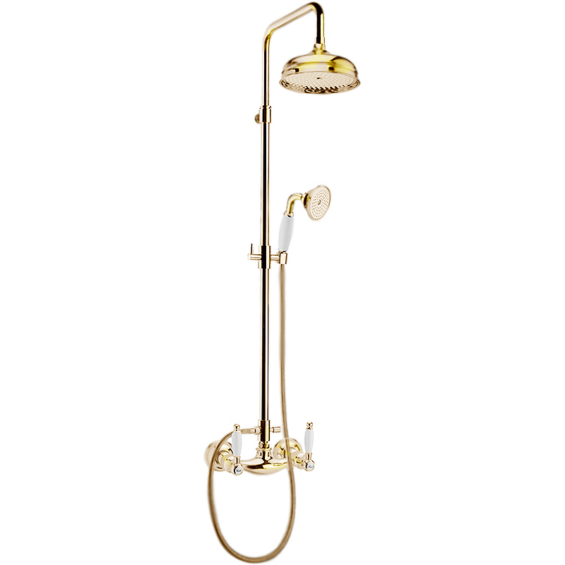 Душевая система Webert Ottocento OT760405010 Золото от магазина ЛесКонПром.ру