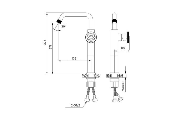 Смеситель для умывальника IDDIS Grange 80534126 от магазина ЛесКонПром.ру