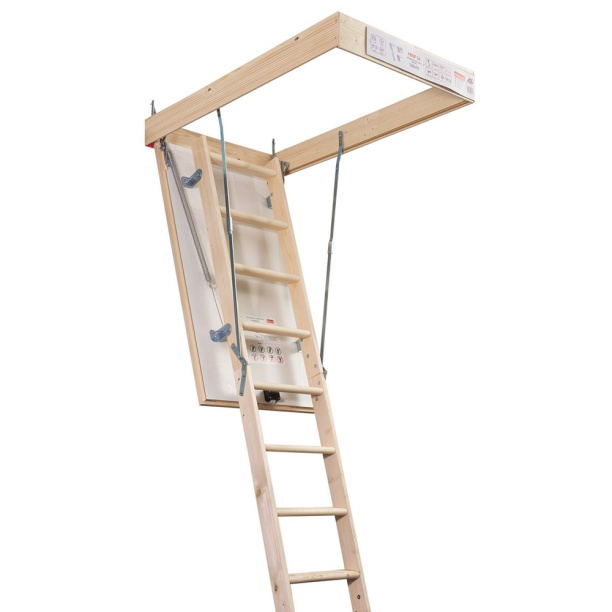 Лестница чердачная PROF 36, 600х1200х2850 мм от магазина ЛесКонПром.ру