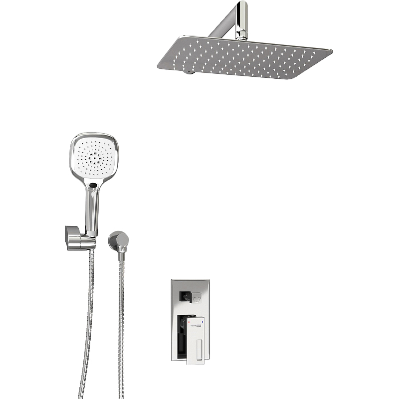 Душевая система WasserKRAFT Alme A16069 Хром от магазина ЛесКонПром.ру