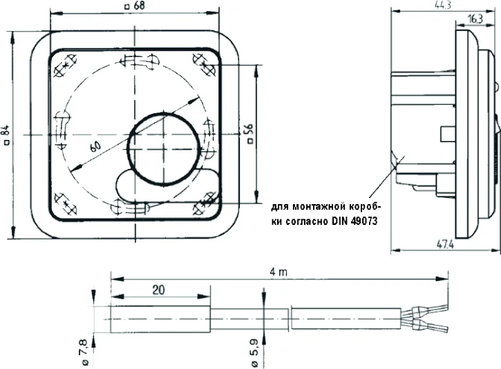 Терморегулятор Rehau Solelec Comfort 16 А от магазина ЛесКонПром.ру