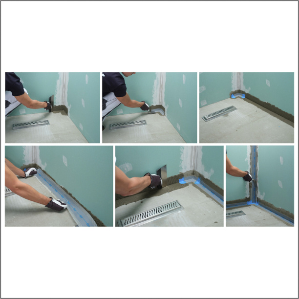 Угол гидроизоляционный внутренний КНАУФ 140х140 мм 2 шт от магазина ЛесКонПром.ру