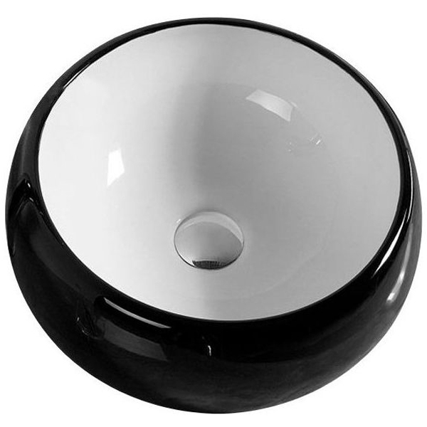 Раковина-чаша CeramaLux 39 5004BW Черная от магазина ЛесКонПром.ру