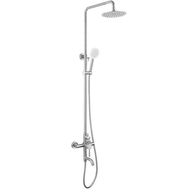 Душевая система Melana Tondo F610107 Сатин от магазина ЛесКонПром.ру