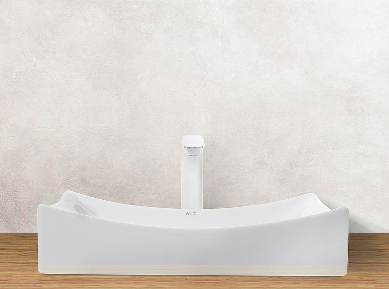 Раковина-чаша WeltWasser Elbach 1002 55 10000004586 Белый глянец от магазина ЛесКонПром.ру