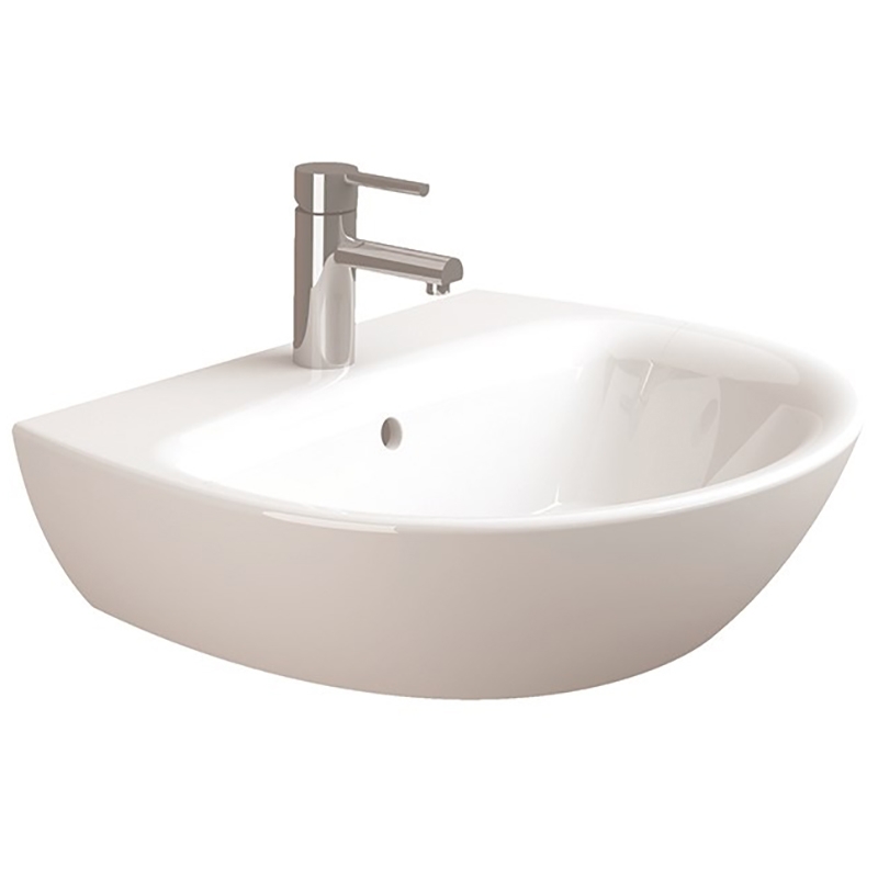 Раковина Sanitana Kapa/Pop Art 62 10078436200000 Белая от магазина ЛесКонПром.ру