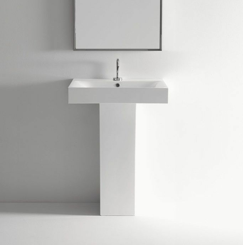 Раковина Kerasan Cento 50 353001*1 Белая от магазина ЛесКонПром.ру