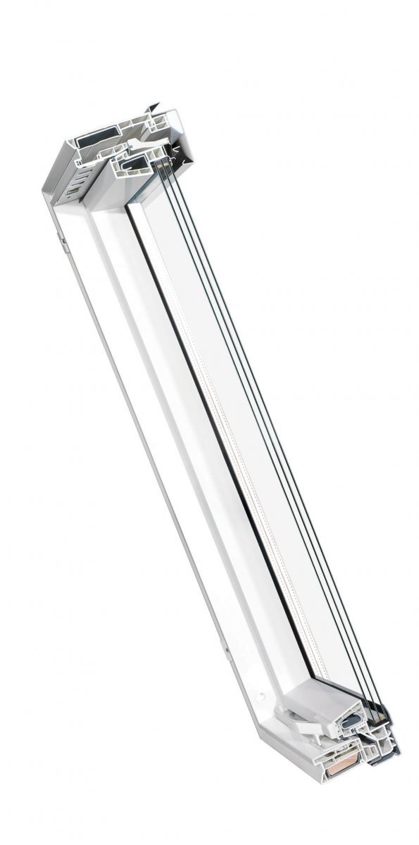 Окно мансардное FAKRO PTP-V U4 09 94х140 от магазина ЛесКонПром.ру