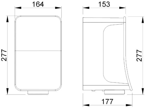 Сушилка для рук Nofer Fusion 01871.TQ голубая от магазина ЛесКонПром.ру