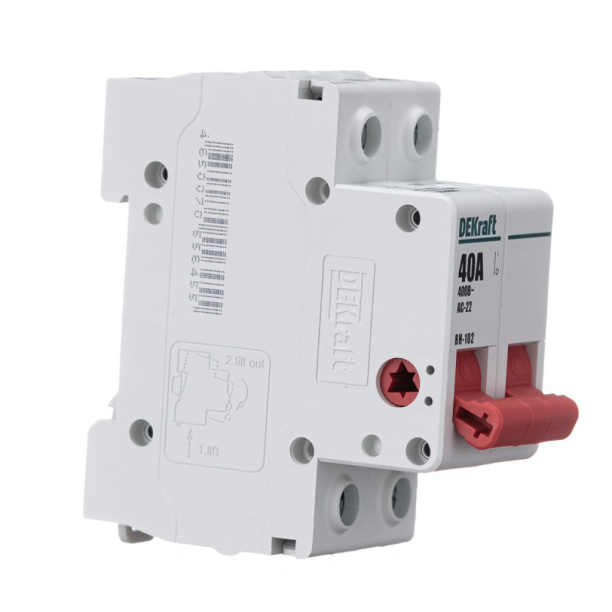 Выключатель-разъединитель DEKraft ВН-102 2п 40 А от магазина ЛесКонПром.ру