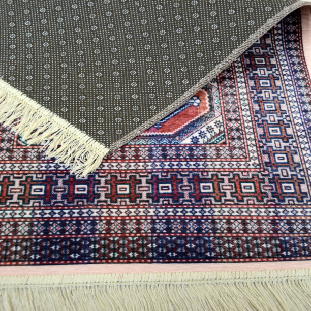 Ковер Шенилл Ява 0,7х1,1 м красный от магазина ЛесКонПром.ру