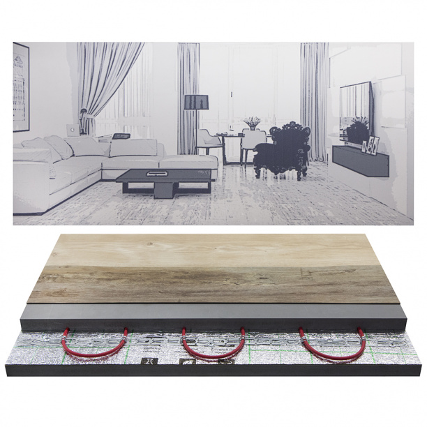 Мат нагревательный ONHEAT 1 м2 160 Вт от магазина ЛесКонПром.ру