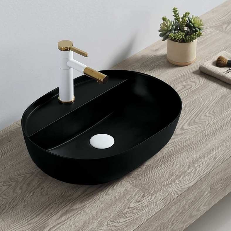 Раковина-чаша Vincea VBS-121MB 50 Черная матовая от магазина ЛесКонПром.ру