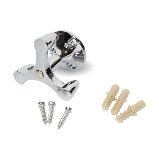 Крючок мебельный JET 589 хром от магазина ЛесКонПром.ру