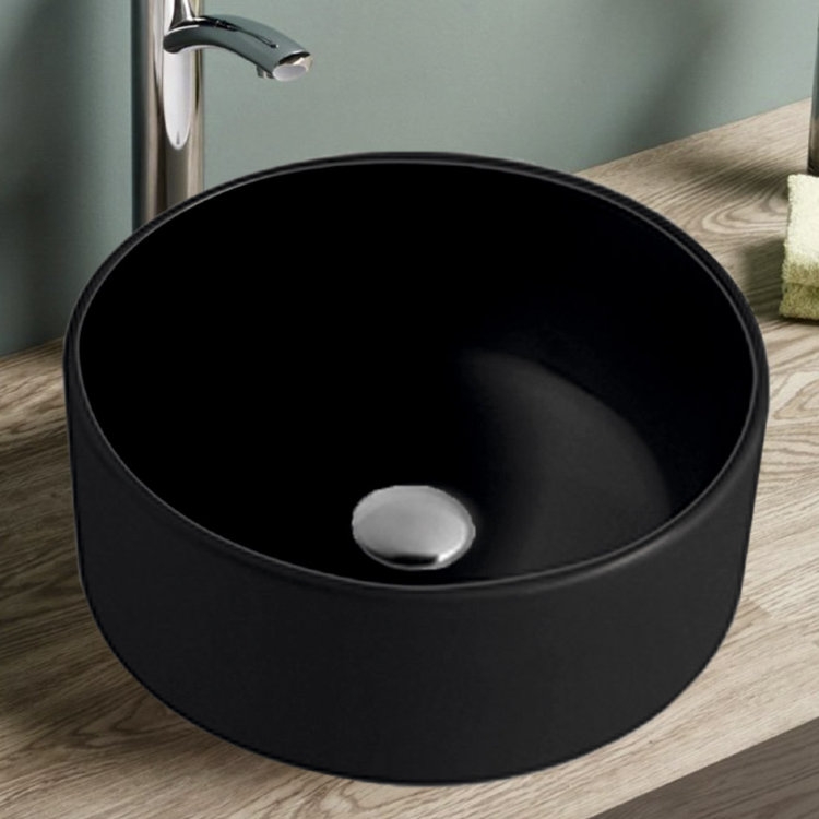 Раковина Melana 41 MLN-7078CBK-M Черная матовая от магазина ЛесКонПром.ру